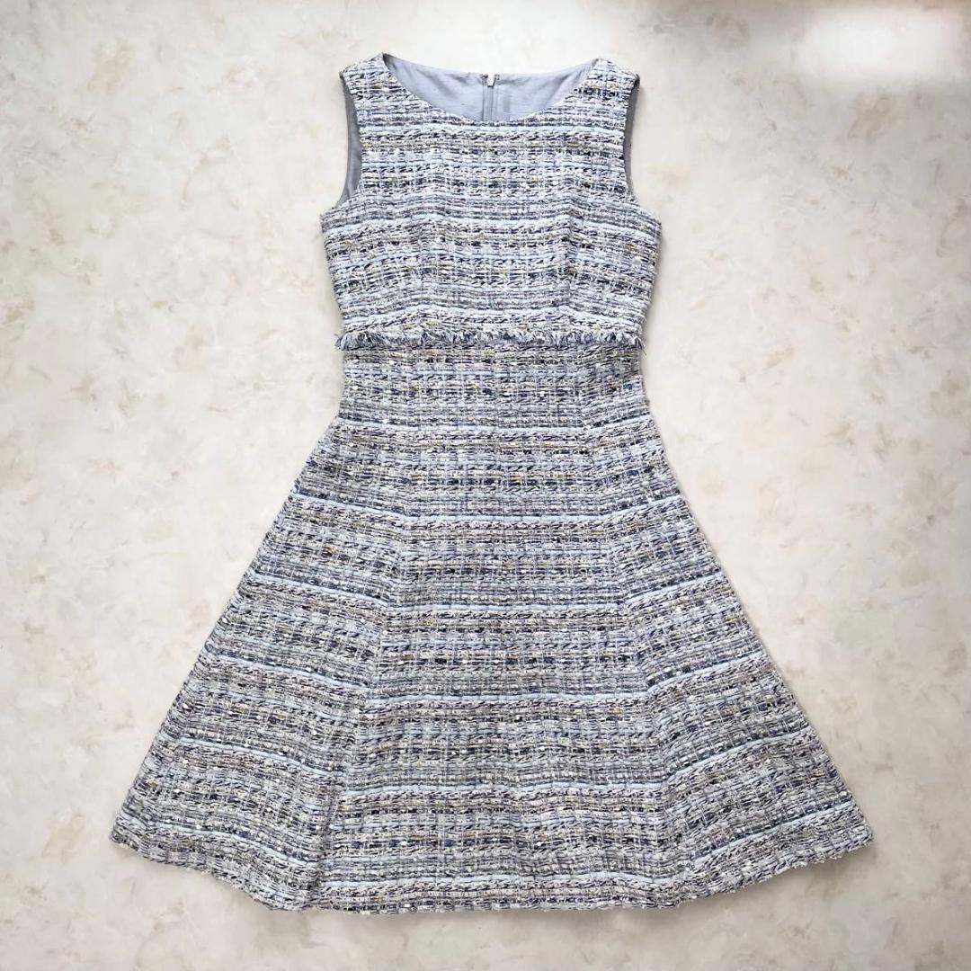 【美品】ANAYI MALHIA KENT ミックスラメツイードワンピース M MALHIA KENT tweed one-piece | EmiriaWiz公式オンラインストア