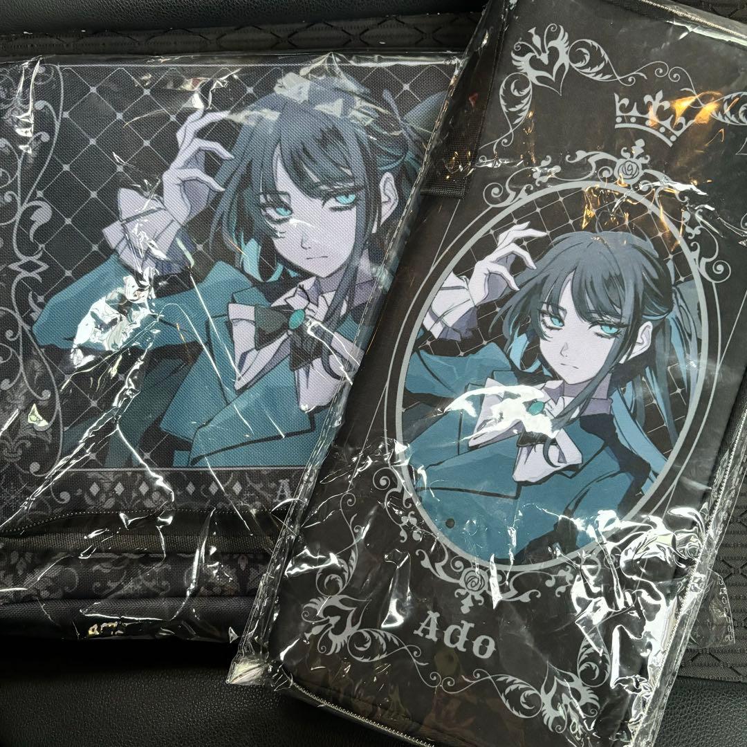 限定】Ado ラウンドワン フィギュア ペンライトケース 収納BOX 計4点