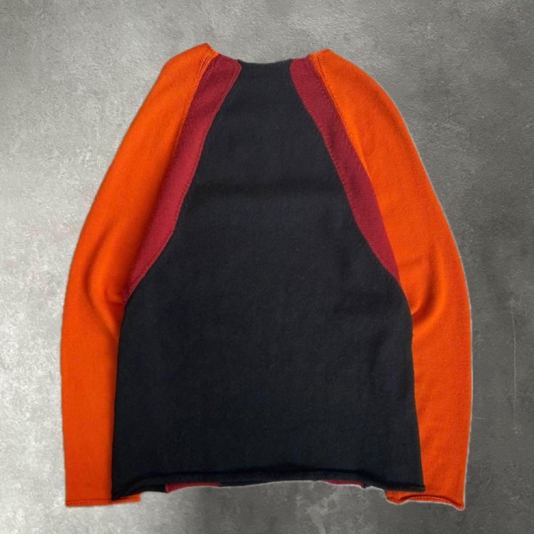 コムデギャルソンオムプリュス〈ドッキングニットセーター 2003AW