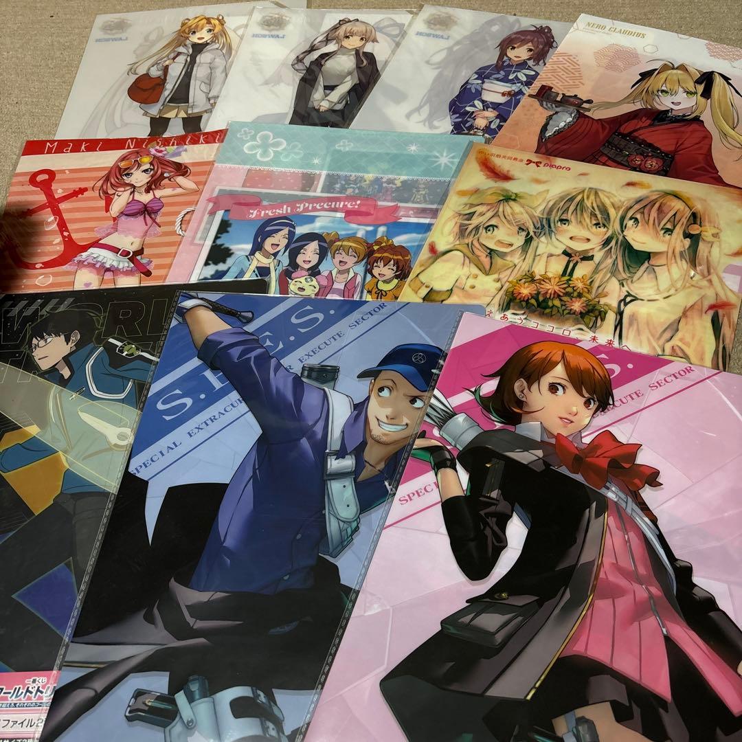 220枚前後】 大特価 クリアファイル 大量 まとめ売り セット - メルカリ