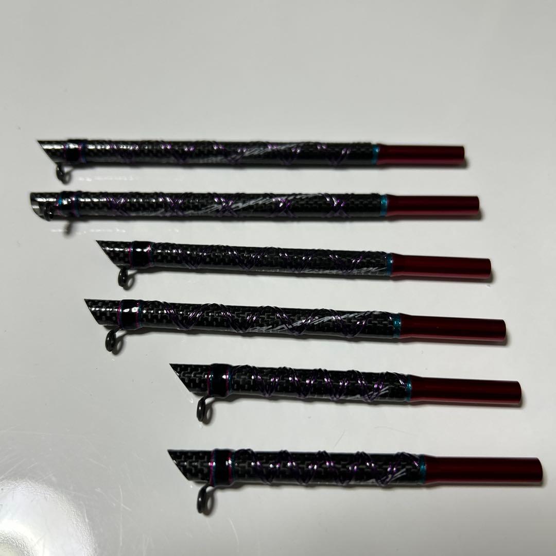 VARIVAS ワカサギ竿 延長 6本セット ケース付 VARIVAS ワカサギ竿 延長 6本セット ケース付