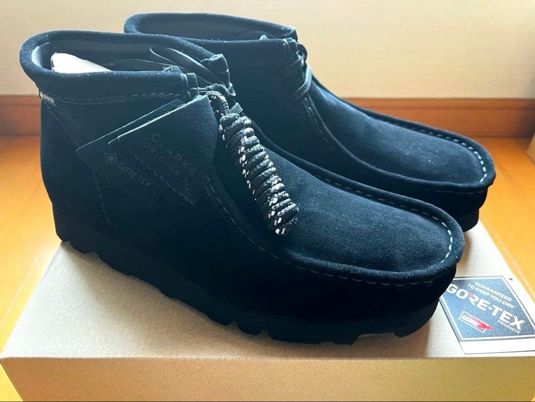 新品 Clarks ワラビーブーツ GORE-TEX 26.0cm