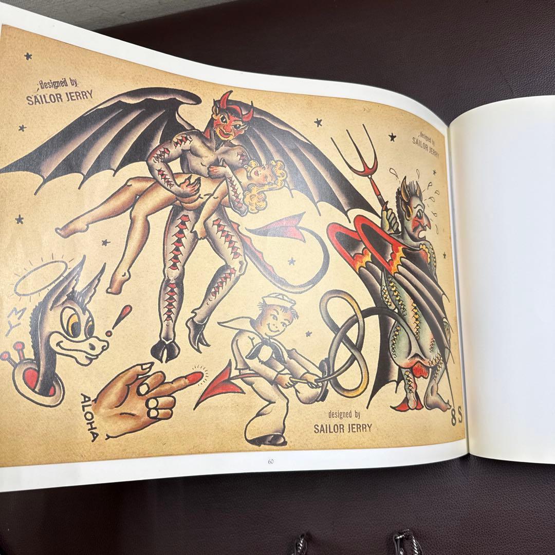 廃盤) Sailor Jerry Tattoo Flash 本 vol.1 - メルカリ