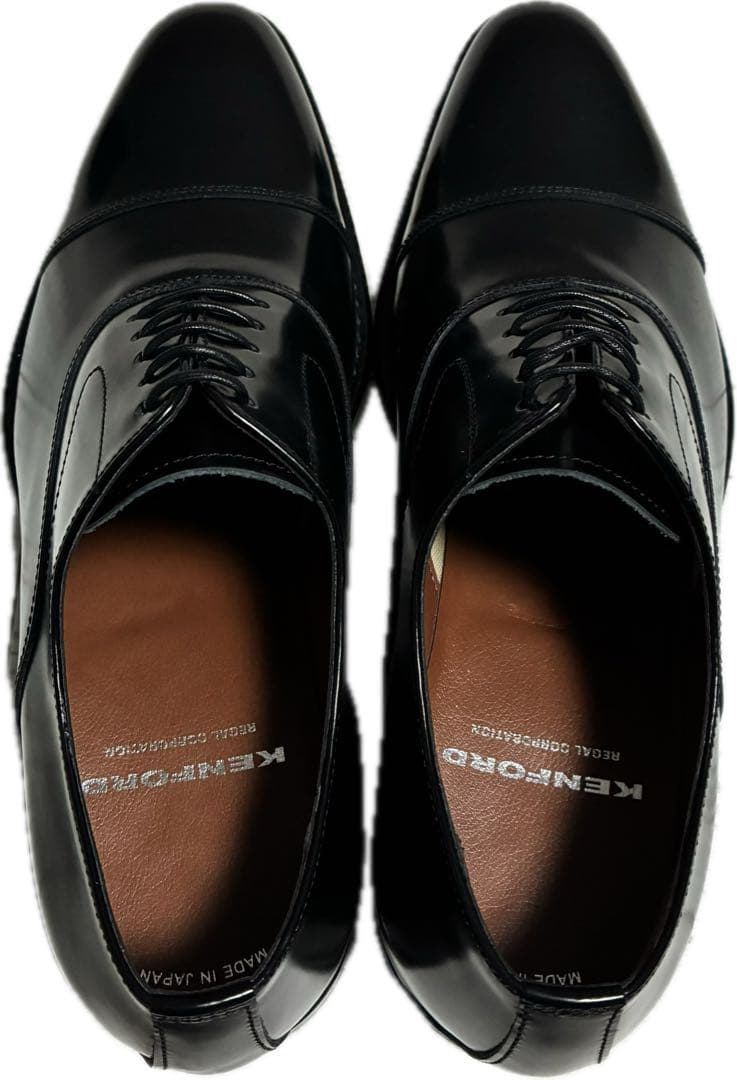 極美品【KENFORD/ビジネスシューズ】 黒 メンズ 革靴 24.5cm