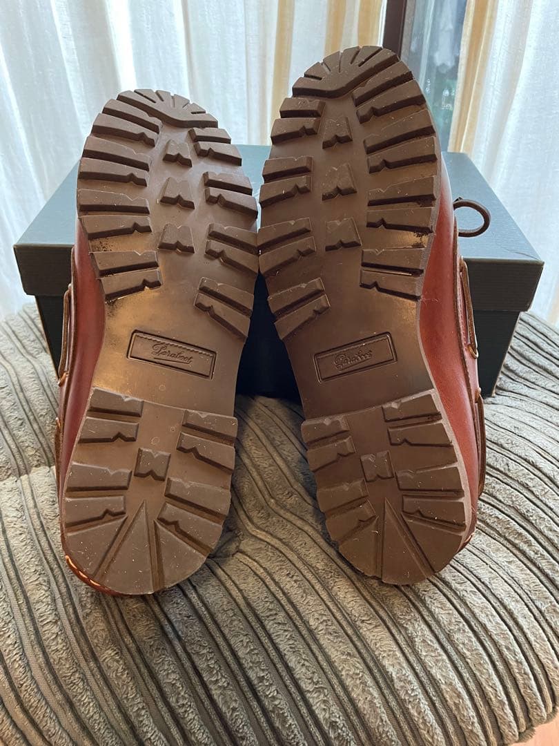 ほぼ新品 UK7.5 Paraboot Malo MARRON AMERICA - メルカリ