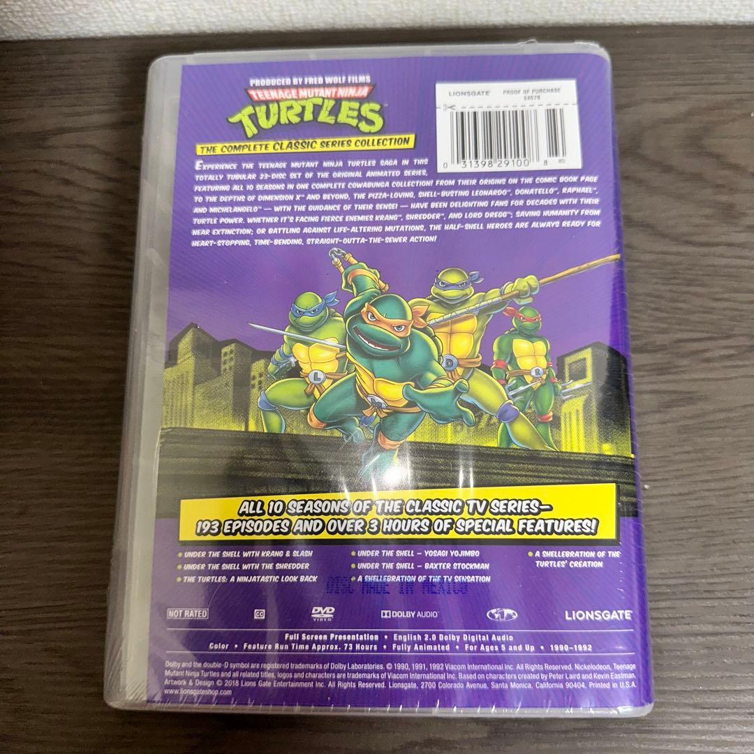 G9061]DVD 未開封 ミュータント タートルズ クラシックシリーズ - メルカリ