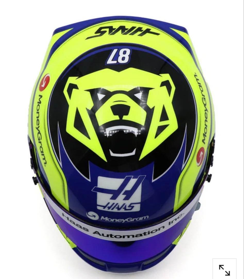 オリバー・ベアマン 2025年 ハース ヘルメット BY BELL 1/2 - メルカリ