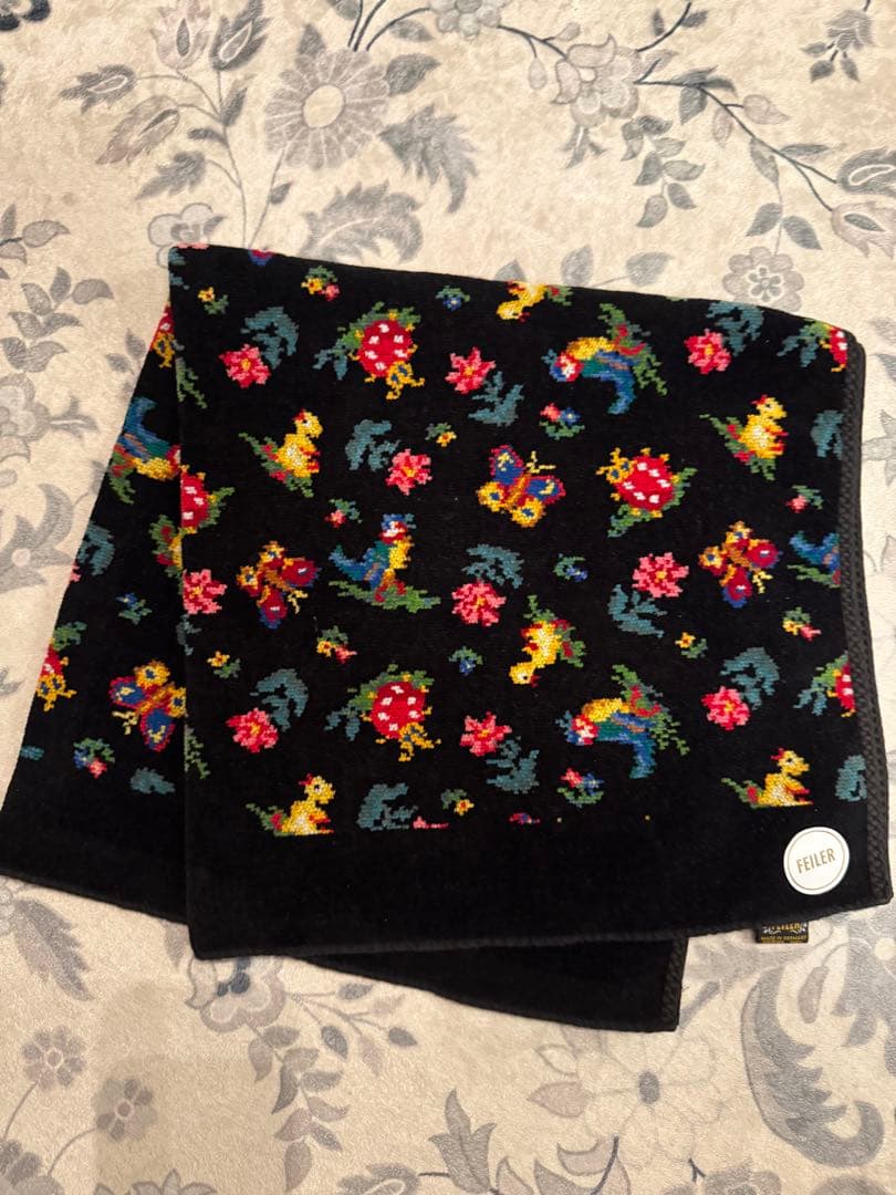 FEILER フェイラー ハイジ ブランケット プティバス 70cm 新品 FEILERフェイラー ハイジ プティバス おくるみ未使用 ペールブルー