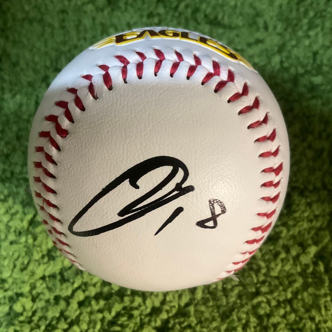 楽天イーグルス 前田健太 直筆サインボール 球団ロゴ入り - メルカリ