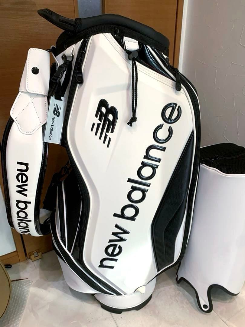 新品未使用 ニューバランス キャディバッグ カートバッグ ブラック