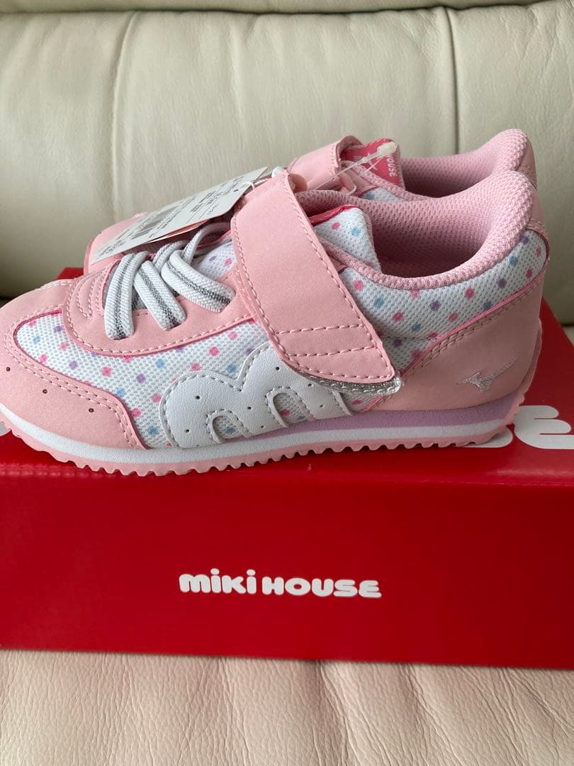 新品　ミキハウス　ミズノコラボ　スニーカー　16.5cm