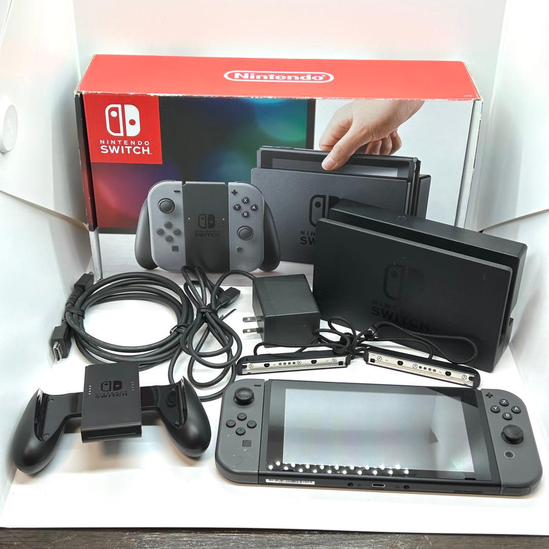Nintendo Switch グレー 初期型 フルセット スイッチ 任天堂 - メルカリ