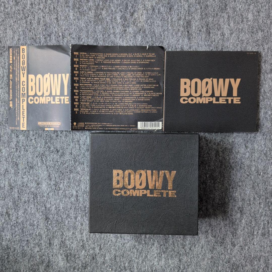 BOOWY COMPLETE BOφWY　コンプリート 　☆極美品☆ Amazon.co.jp: BOOWY COMPLETE ～21st Century 20th Anniversary