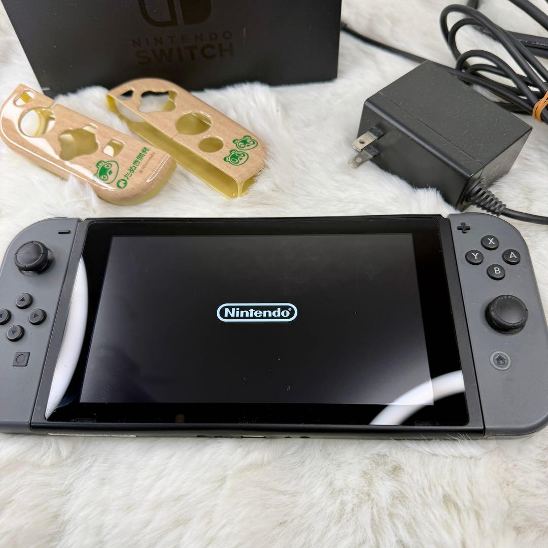 ニンテンドーSwitch初期型 本体 動作確認済みドックACアダプターHDMI付