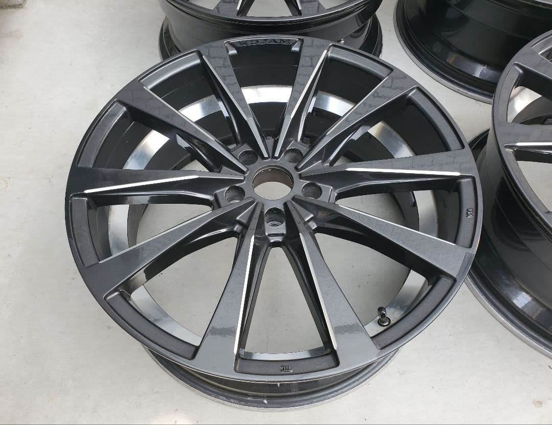 ROJAMロジャム スレイヴ ブラックトゥールビヨン 20インチ 8.5J 35