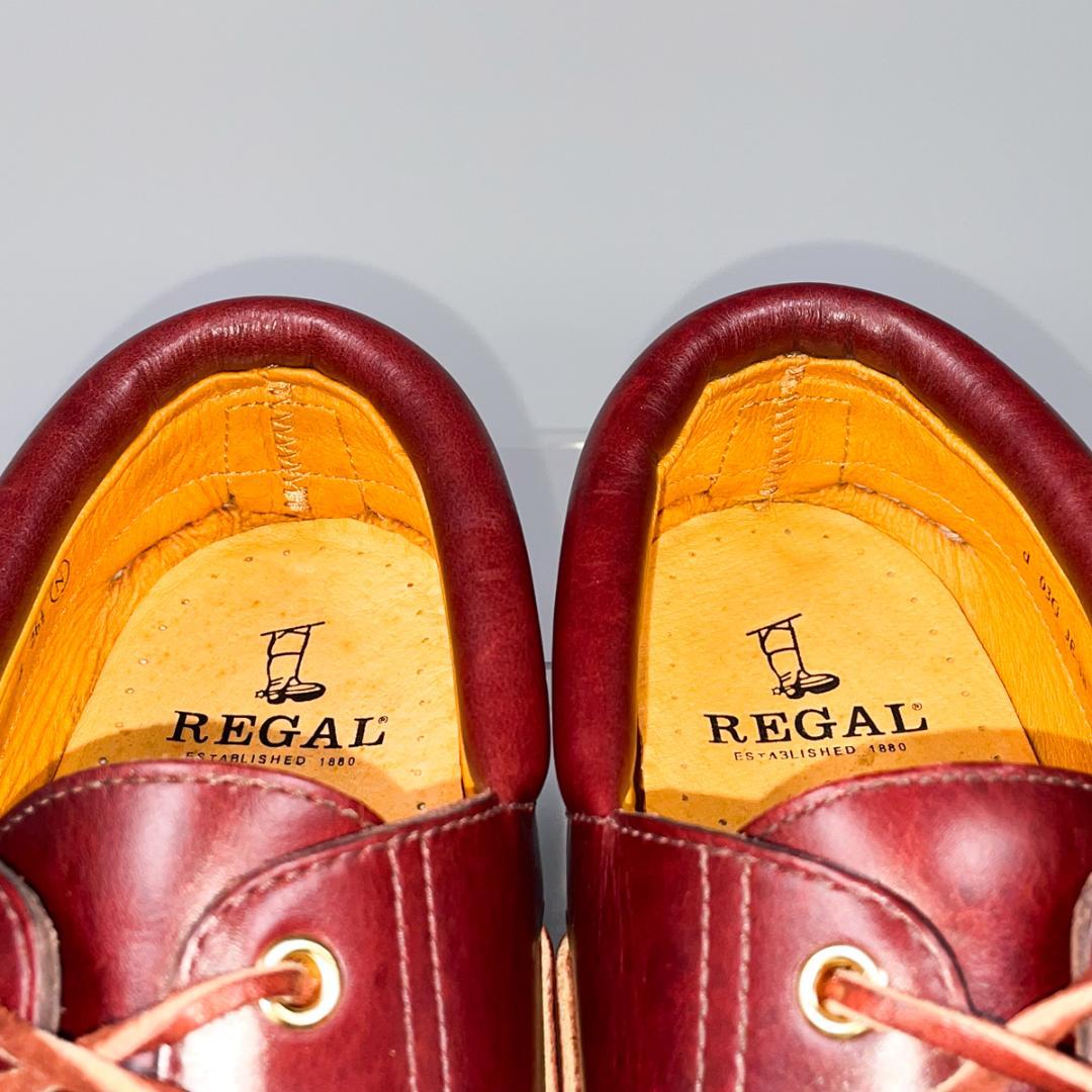 リーガル REGAL 26.5cm デッキシューズ 革靴 紳士靴 F2439