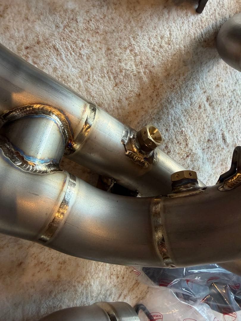 ドゥカティパニガーレV4フルエキマフラー 純正96482351AA DUCATI