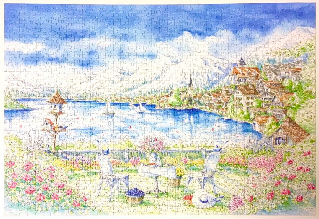 ジグソーパズル 内田新哉 1000ピース Terrace Hallstatt - メルカリ