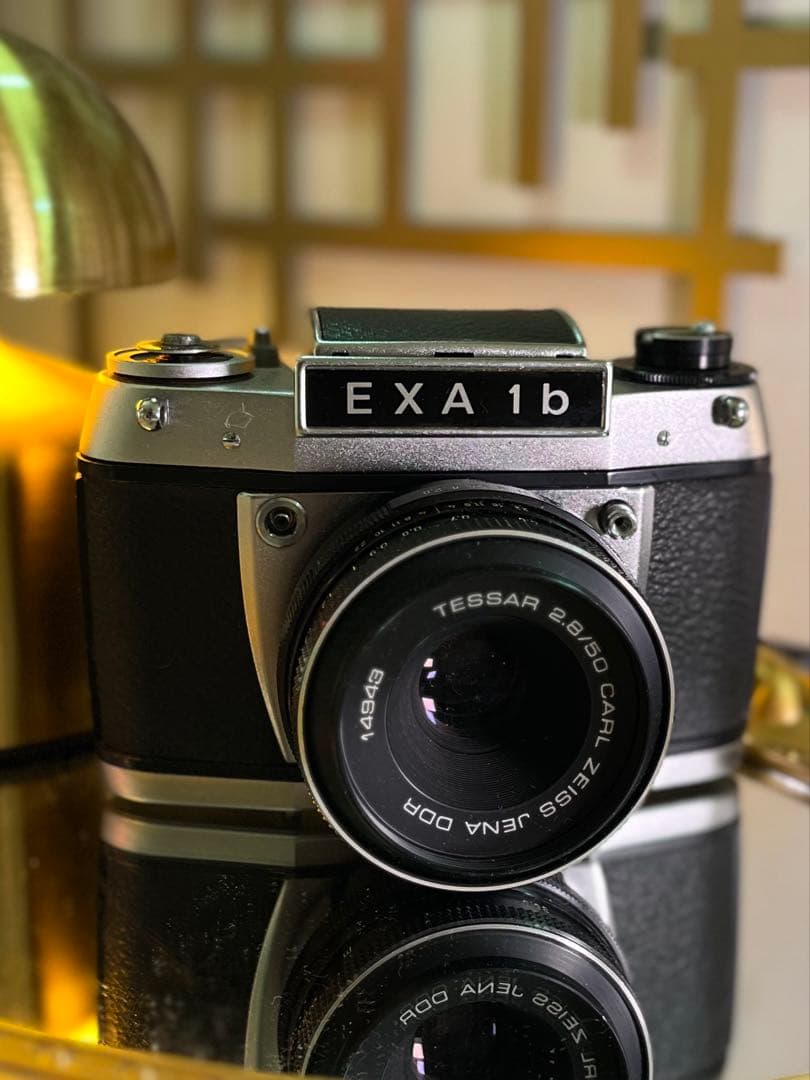 EXA 1b テッサー 50mm F2.8 カールツァイス 動作確認済 美品 謙虚なカールツァイス・イエナDDRテッサー50mm F2.8修理と結果の写真