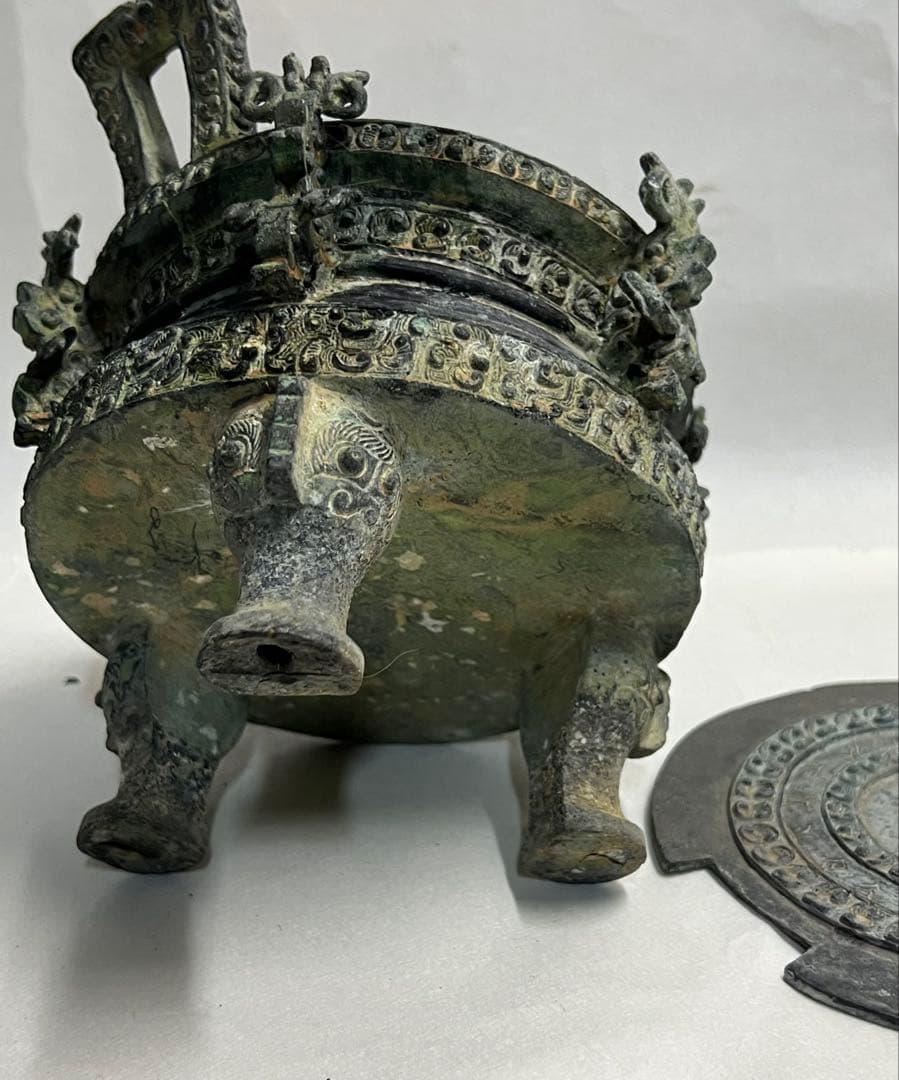 中国春秋時代の青銅器 王子午鼎 中国古玩 - メルカリ