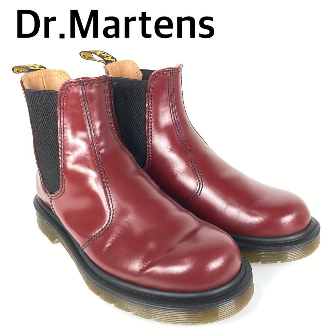 ドクターマーチン 2976 チェルシーブーツ サイドゴア チェリーレッド