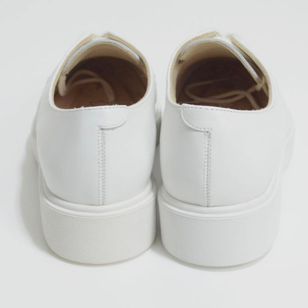 新品 マルボー サービスシューズ フランス製 サイズ42 白 定価￥44000