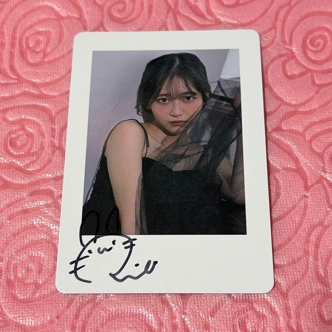 遠藤璃菜 直筆サイン入りチェキ風カード ラブライブ 声優 サイン