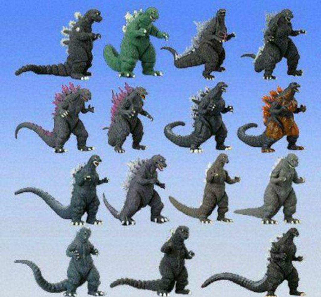 BANDAI ゴジラガチャHG『ゴジラ クロニクル（初版）コンプリート