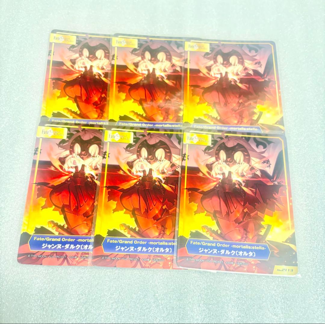 TYPE-MOONフェアカードセット　fgo ジャンヌダルクオルタ 2026年最新】type-moonフェア ジャンヌの人気アイテム - メルカリ