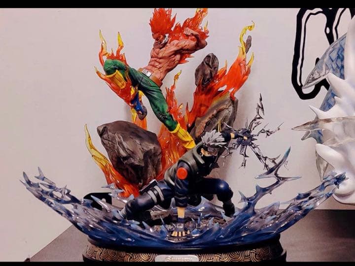 NARUTO ナルト マイト・ガイ 1/7 ガレージキット ガレキ スタチュー③