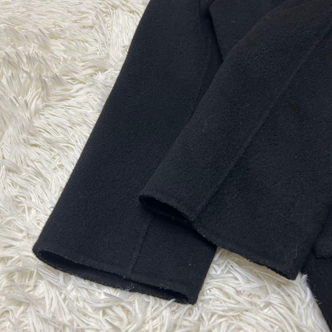 美品✨セオリー カシミヤ ダブルフェイス 木製ボタン ピーコート P