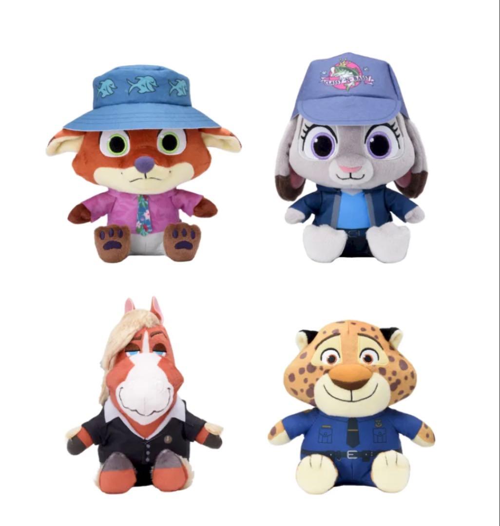 ズートピア2 ぬいぐるみ 4体セット - メルカリ