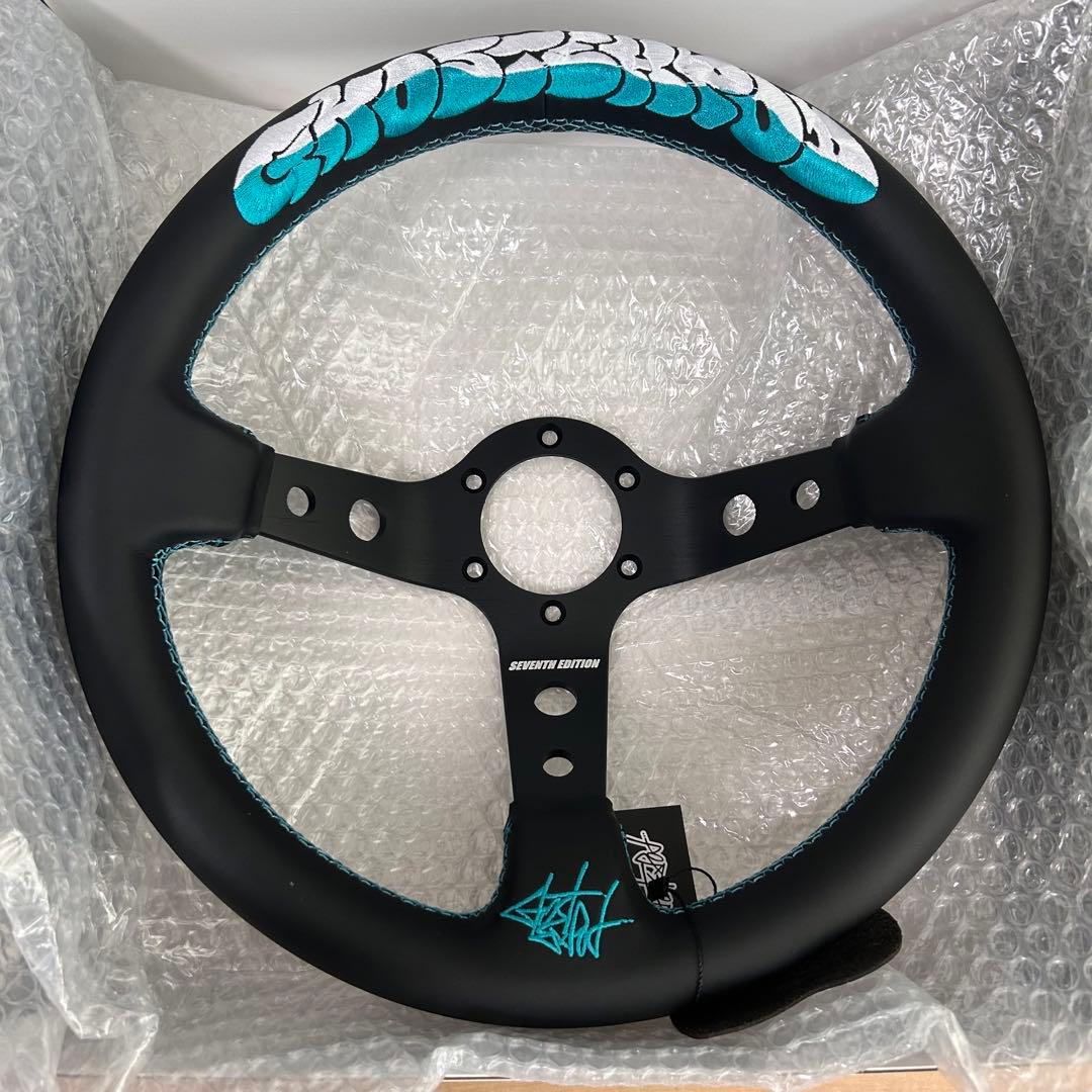 美品 最安値】GHOSTEXPOD 7thステアリング ホーンボタン付き - メルカリ