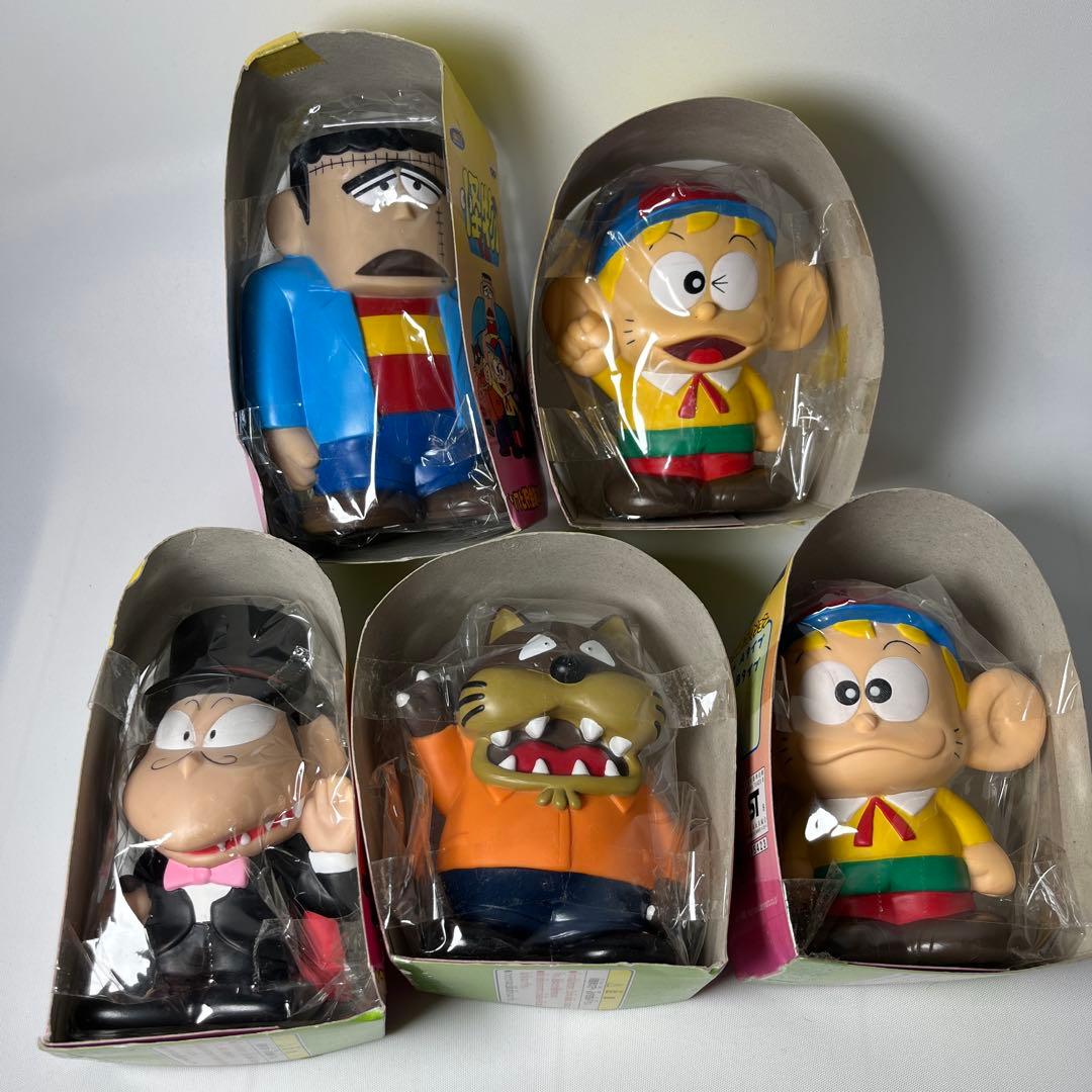 怪物くん ソフビ貯金箱 5種セット！ - メルカリ