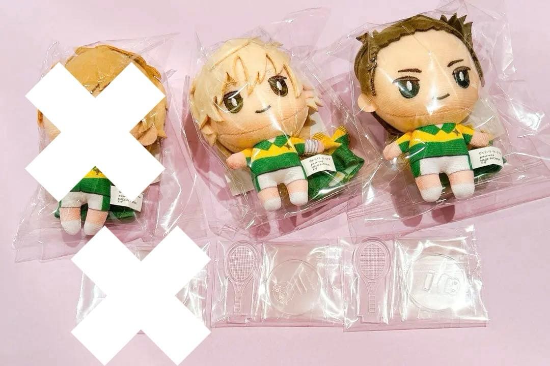 おきがえぬいぐるみ　ミニ　四天宝寺　3点 グッズ-ぬいぐるみ】新テニスの王子様 おきがえぬいぐるみミニ四天宝寺
