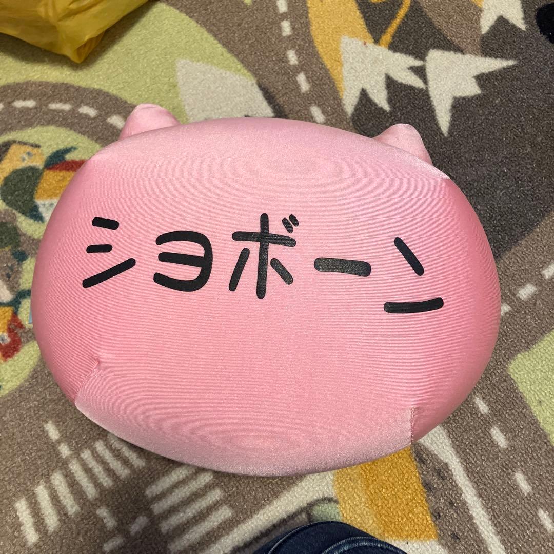 希少 顔文字 ねこみみ ビーズクッション2 ショボーン - メルカリ