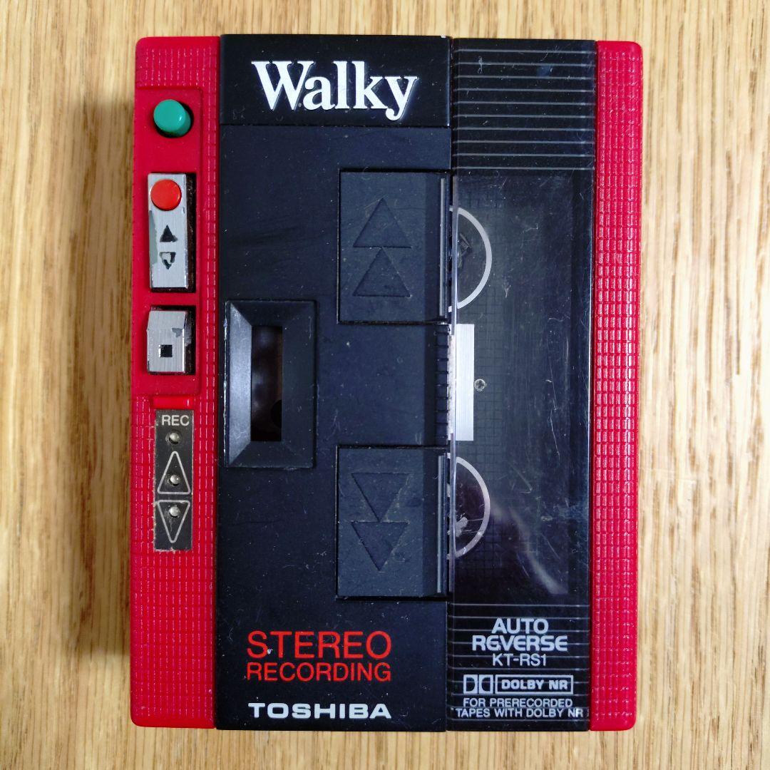 TOSHIBA Walky カセットプレーヤーKT-RS1ジャンク - メルカリ