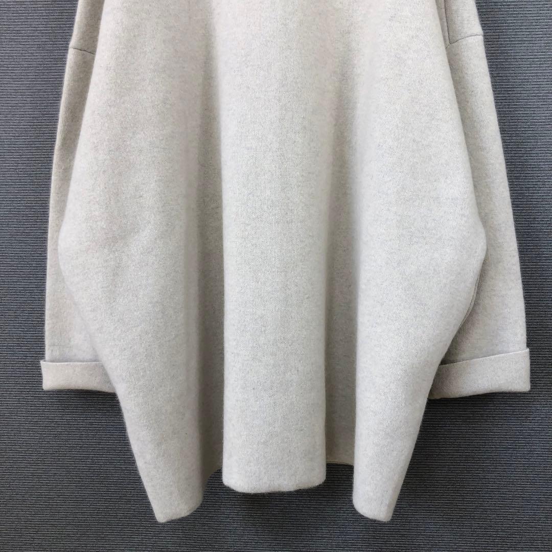 未使用品 BEARDSLEY 洗えるニットコート F アイボリー - メルカリ