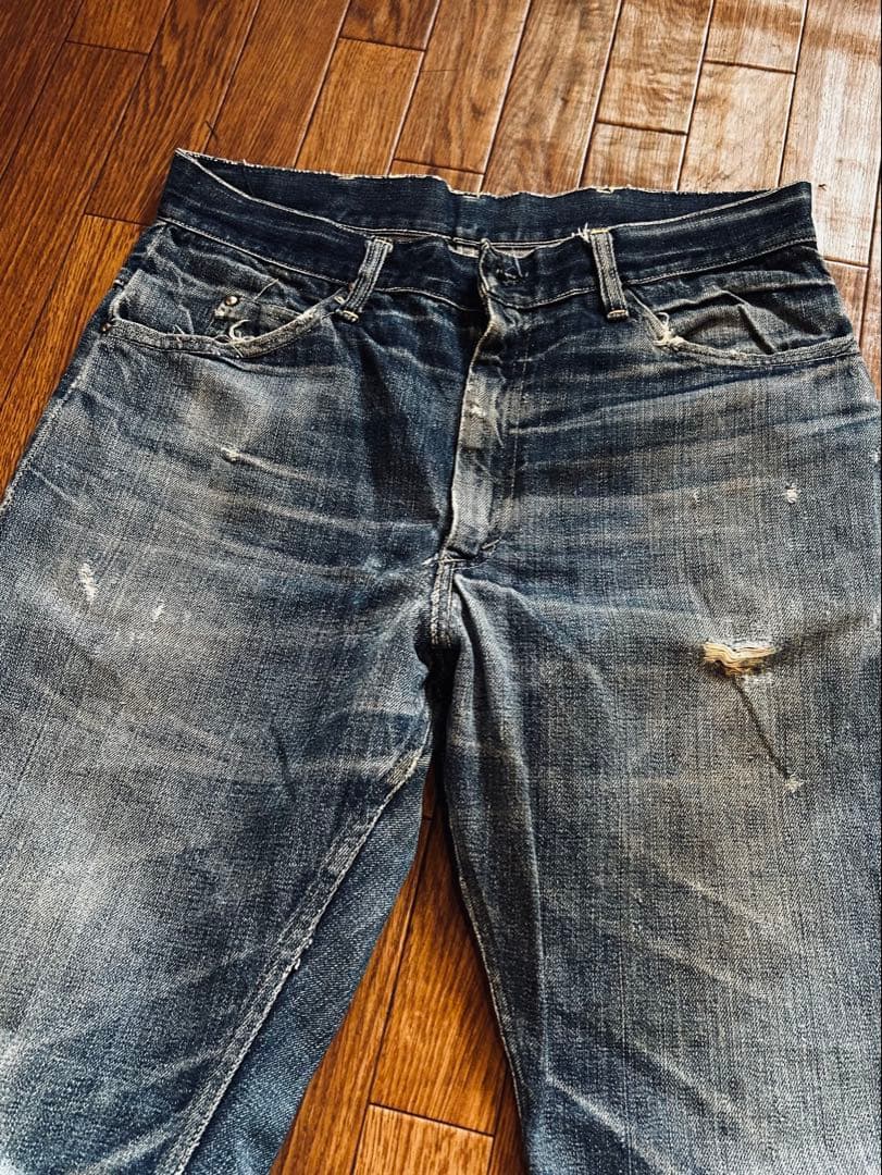 FOREMOST 50s ビンテージデニム　炭鉱　鉱山　501xx 50s〜FOREMOST ヴィンテージ フォアモスト5ポケットデニムパンツ