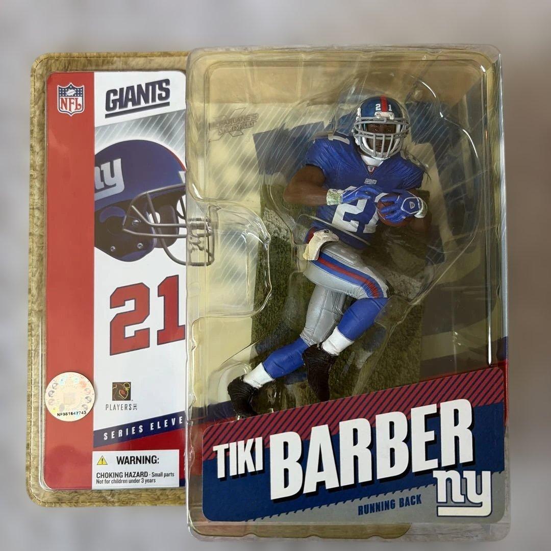 マクファーレンNFL Tiki Barber mcfarlanetoys 21 - メルカリ