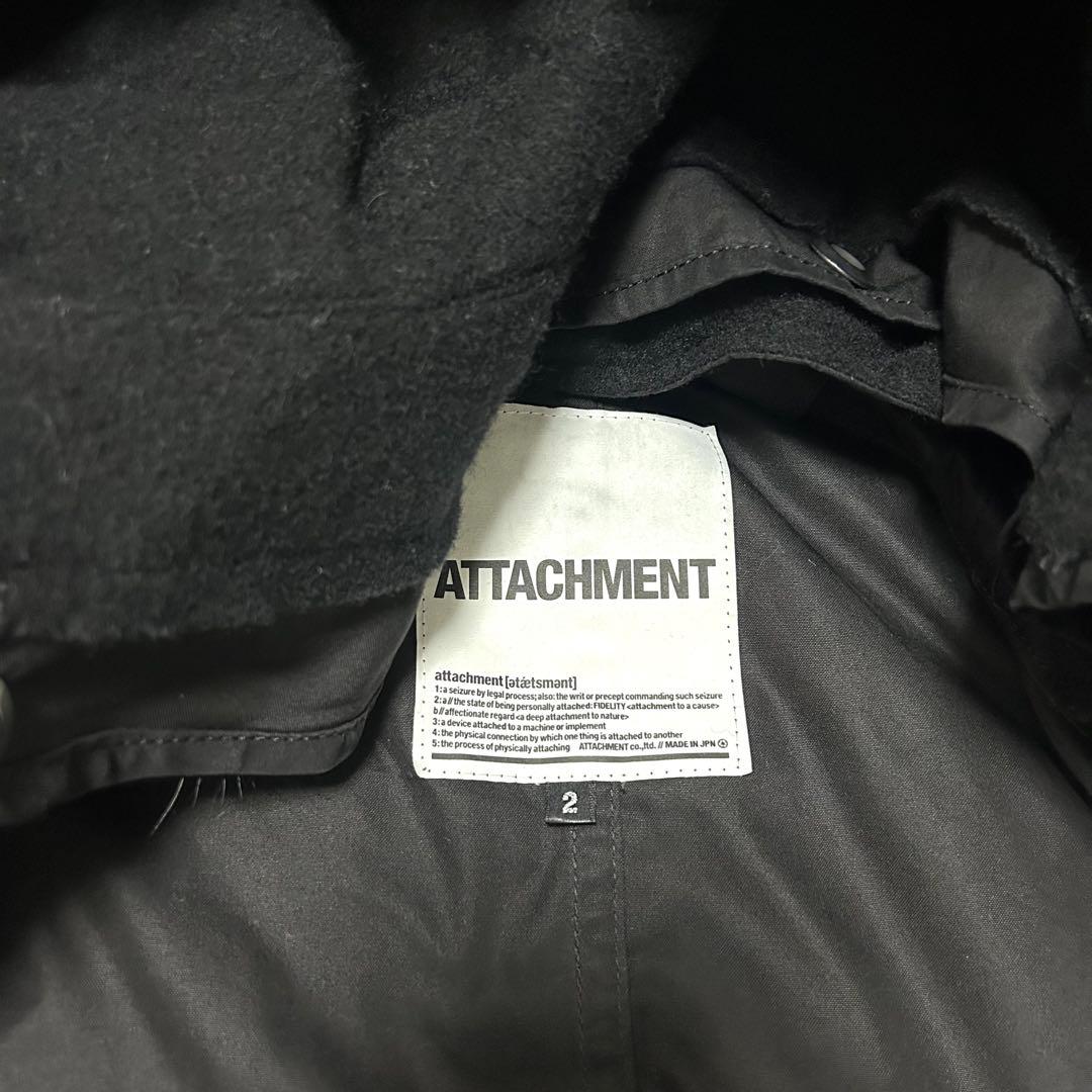 希少 ATTACHMENT アタッチメント モッズコート M-51 ブラック 2 - メルカリ