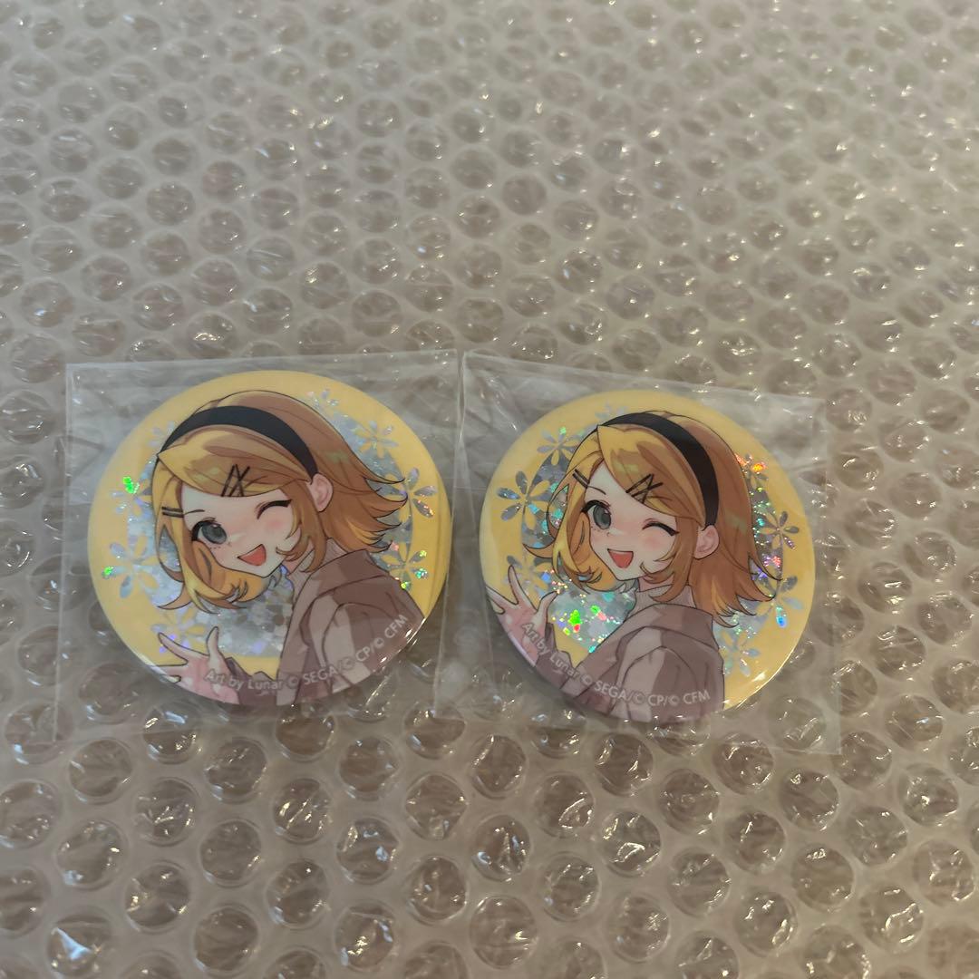 鏡音リン 缶バッジ - メルカリ