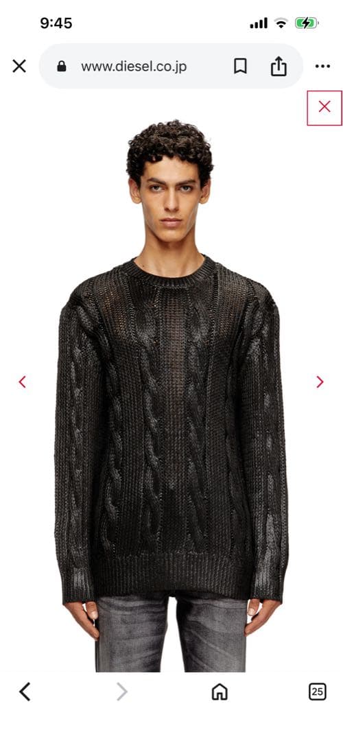 DIESEL プルオーバーニット DIESEL｜メンズ プルオーバーニット K-BELEZ | Rakuten Fashion(楽天