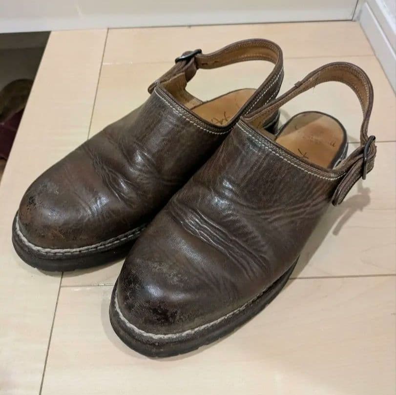 Giacometti /ジャコメッティー マルモラーダ サボ スリングバック