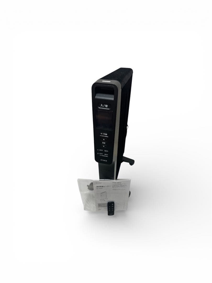 【美品】シロカ 遠赤外線ヒーター かるポカ SN-M351 黒 2023年製 遠赤軽量ヒーター かるポカ SN-M351 | シロカオンラインストア