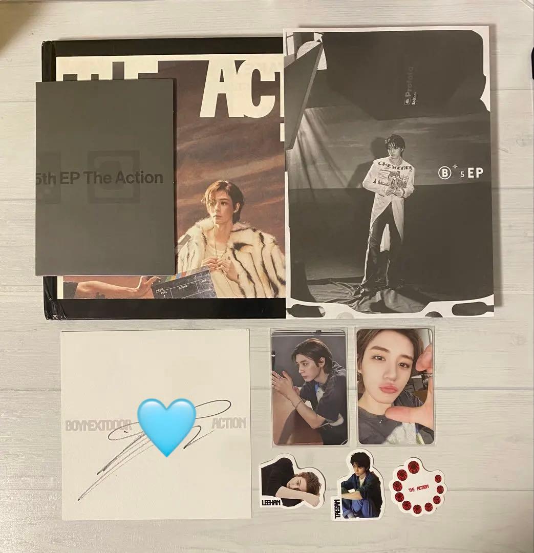 BOYNEXTDOOR Leehan イハン　US アメリカ　直筆サイン抜け無し BOYNEXTDOOR Leehan イハン US アメリカ 直筆サイン抜け無し 2026年