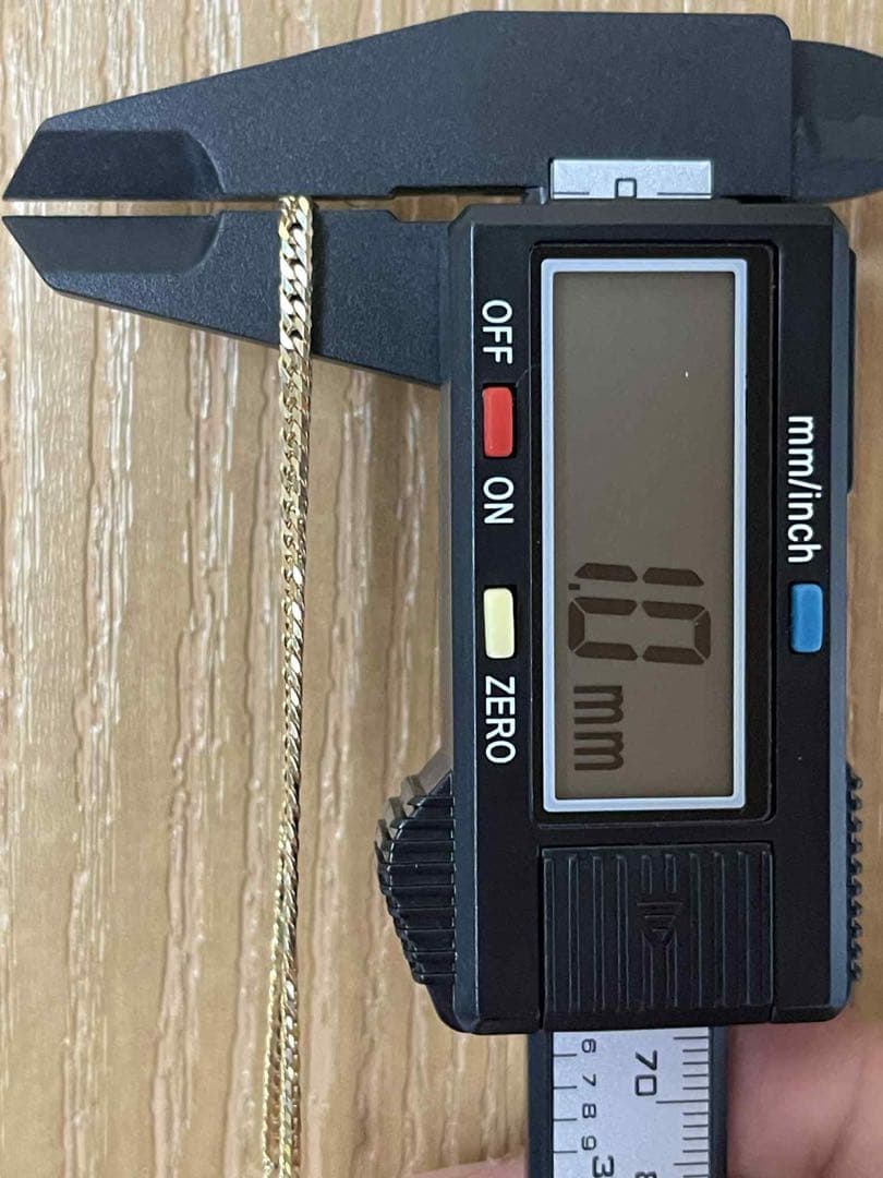 きむページ　K18 喜平　6面　アンクレット 23cm 5.14g