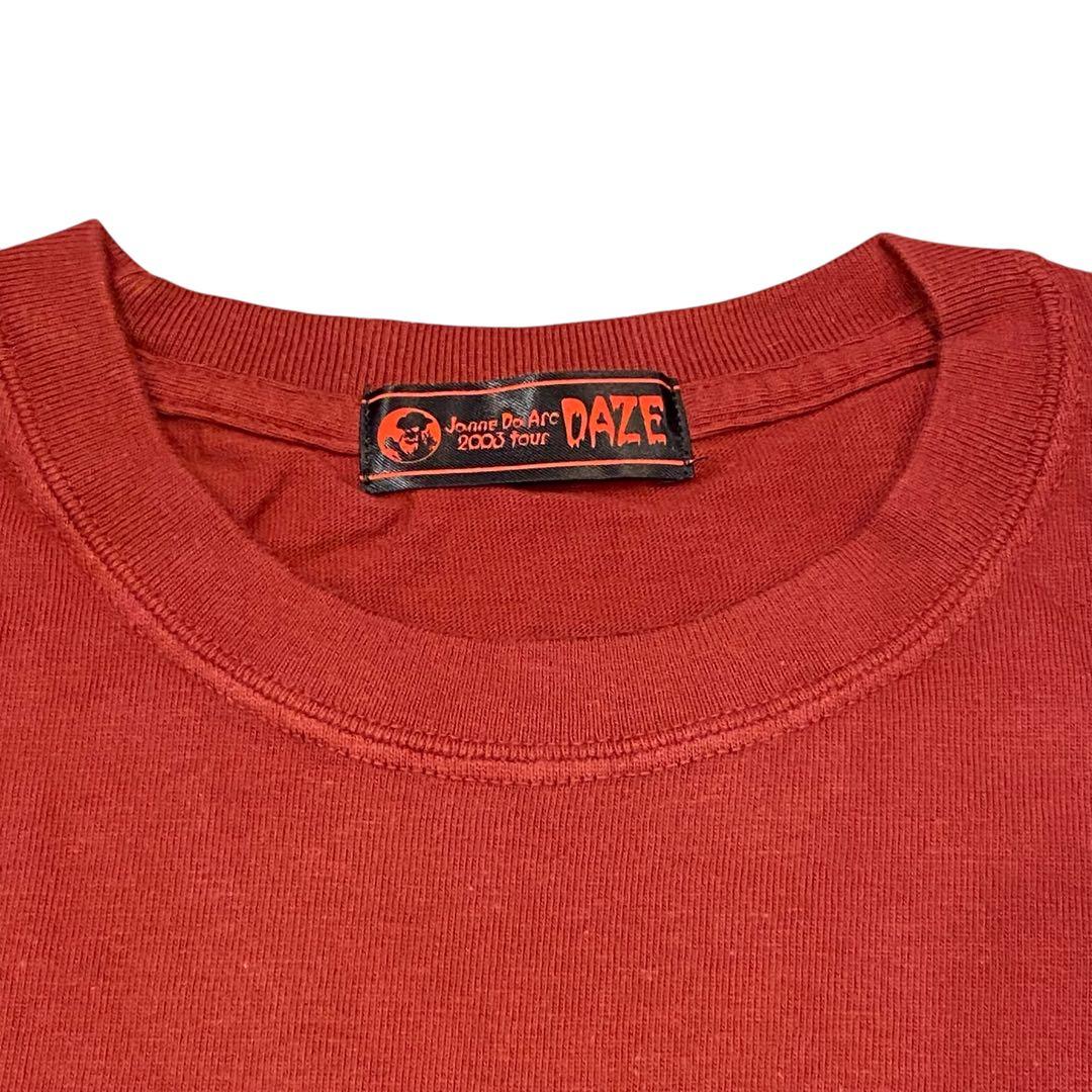 Janne Da Arc 2003 tour DAZEバンドTシャツ サイズ不明 - メルカリ