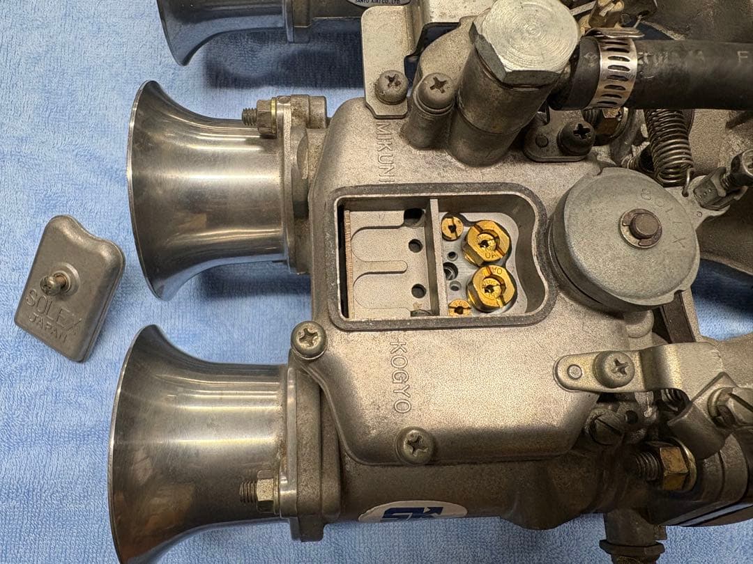 SK ソレックス4型 44φ 1001 ワイヤー式 インマニショートファンネル付