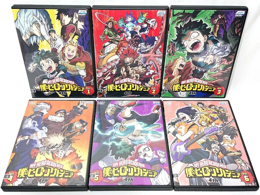 僕のヒーローアカデミア 【劇場版/1st/2nd/3rd/4th/5th】DVD